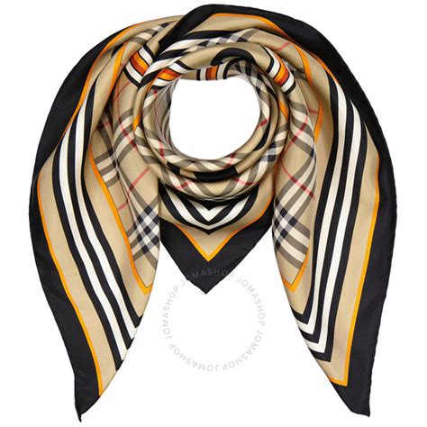 burberry montage print silk square scarf|Burberry Montage Print Silk Square Scarf .